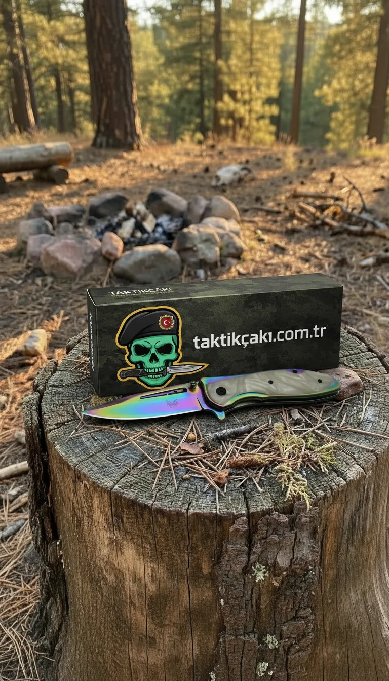 Benchmade Renkli Sedef Çakı - DA76-1 20 CM | Yüksek Kalite Çakı