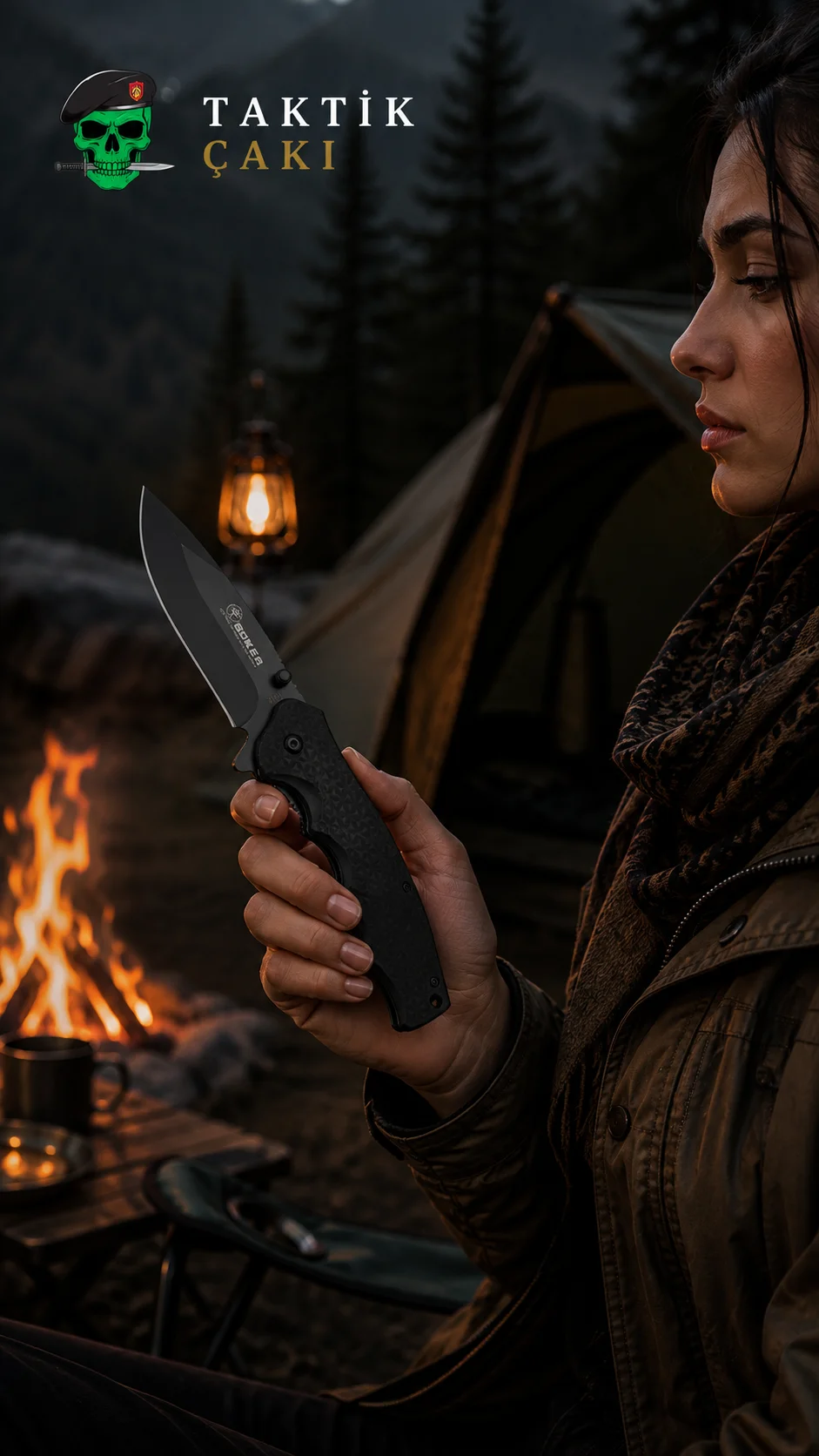 Böker Black 20 CM Folding Knife – Reliable Everyday Portable Accessory - Görsel 2