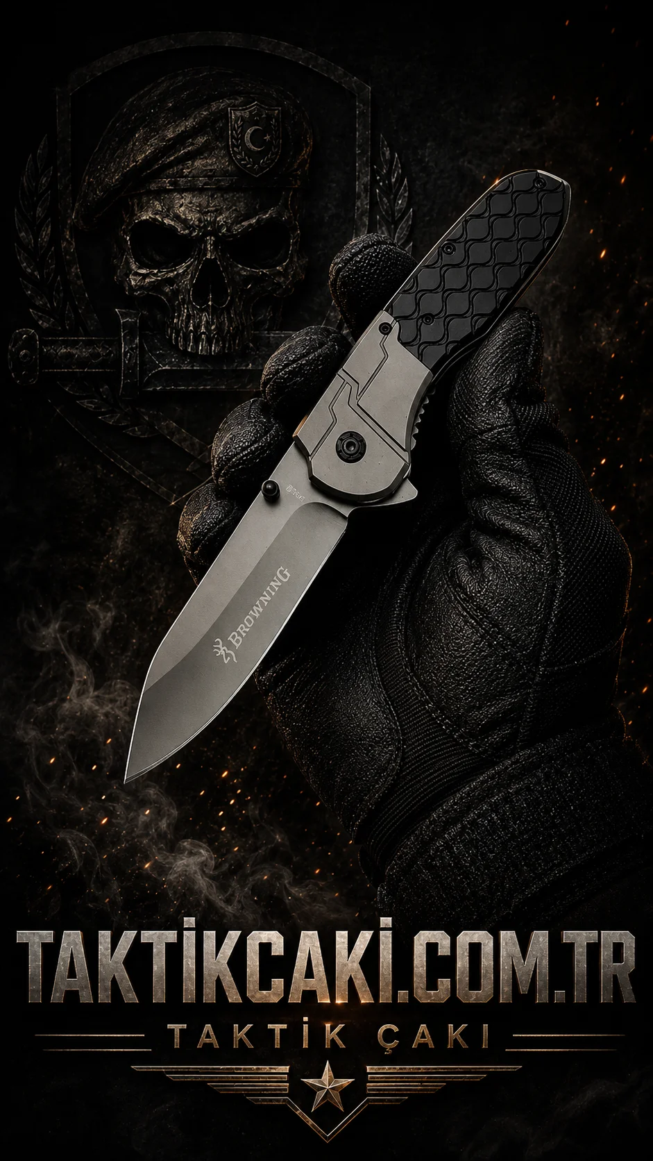 Browning G10 Ergonomik Av ve Kamp Çakısı