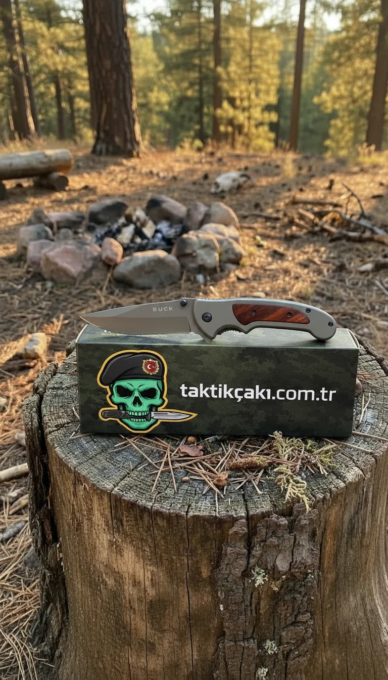 Buck Çakı Gül 20,5 CM - Profesyonel Çakı