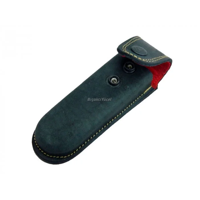 Çakı Kılıfı - Hakiki Deri Kadife Astarlı Çift Kademeli Kılıf