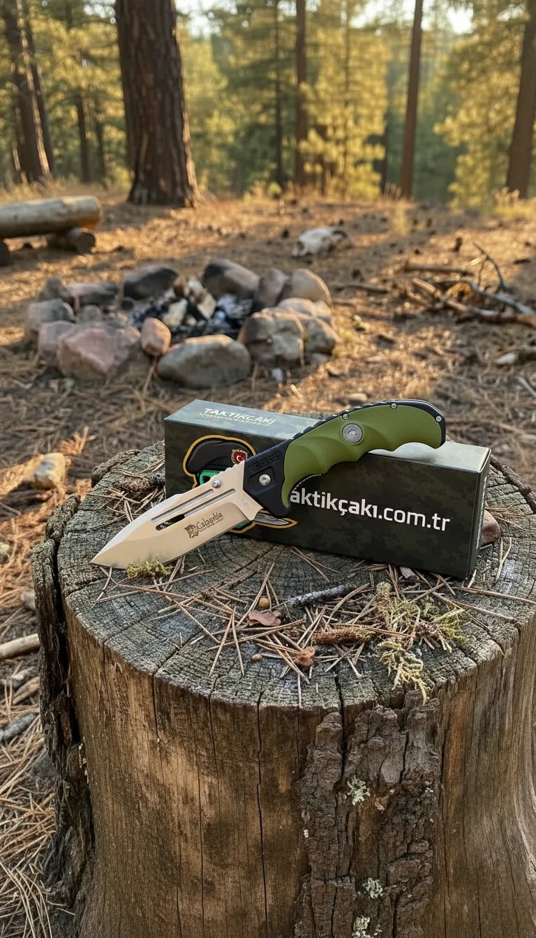 Columbia G10 Nóż Zielony – 22 CM Profesjonalny Nóż