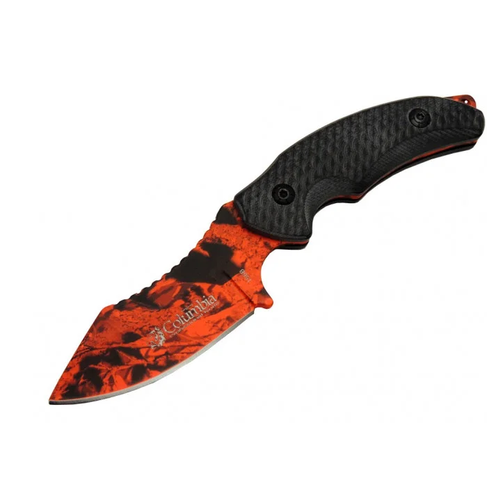 Columbia Turuncu Avbıçağı - 19 CM Profesyonel Av Bıçağı