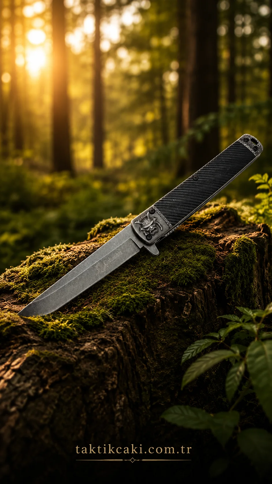 Columbia Viking 23 CM Nóż Multitool – Solidny Nóż do Kampu i Łowiectwa - Görsel 2