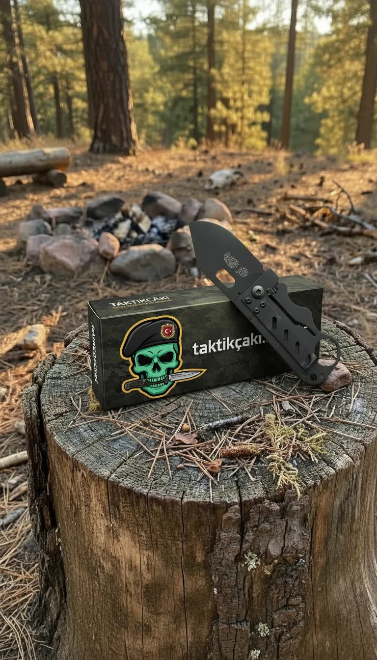 Columbia Yaprak Çakı Siyah - 11.5 CM Keskinlik ve Dayanıklılık