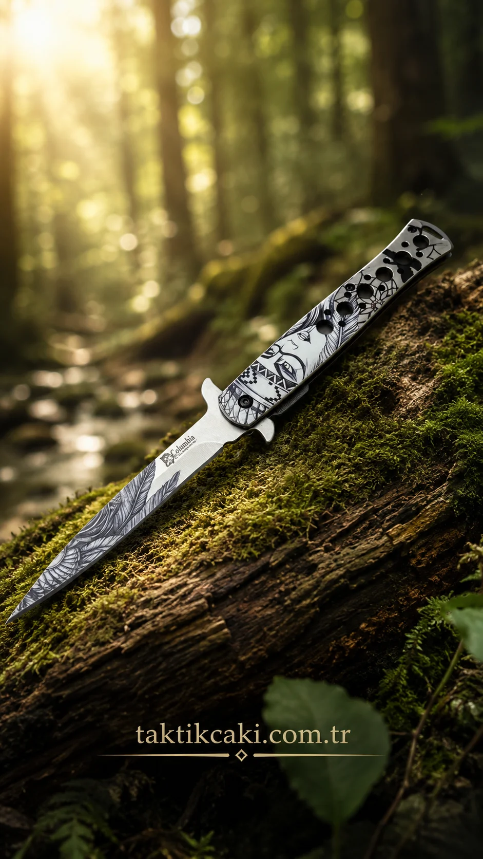 Coolumbia Apaçi Kızı Professional Folding Knife - Görsel 2