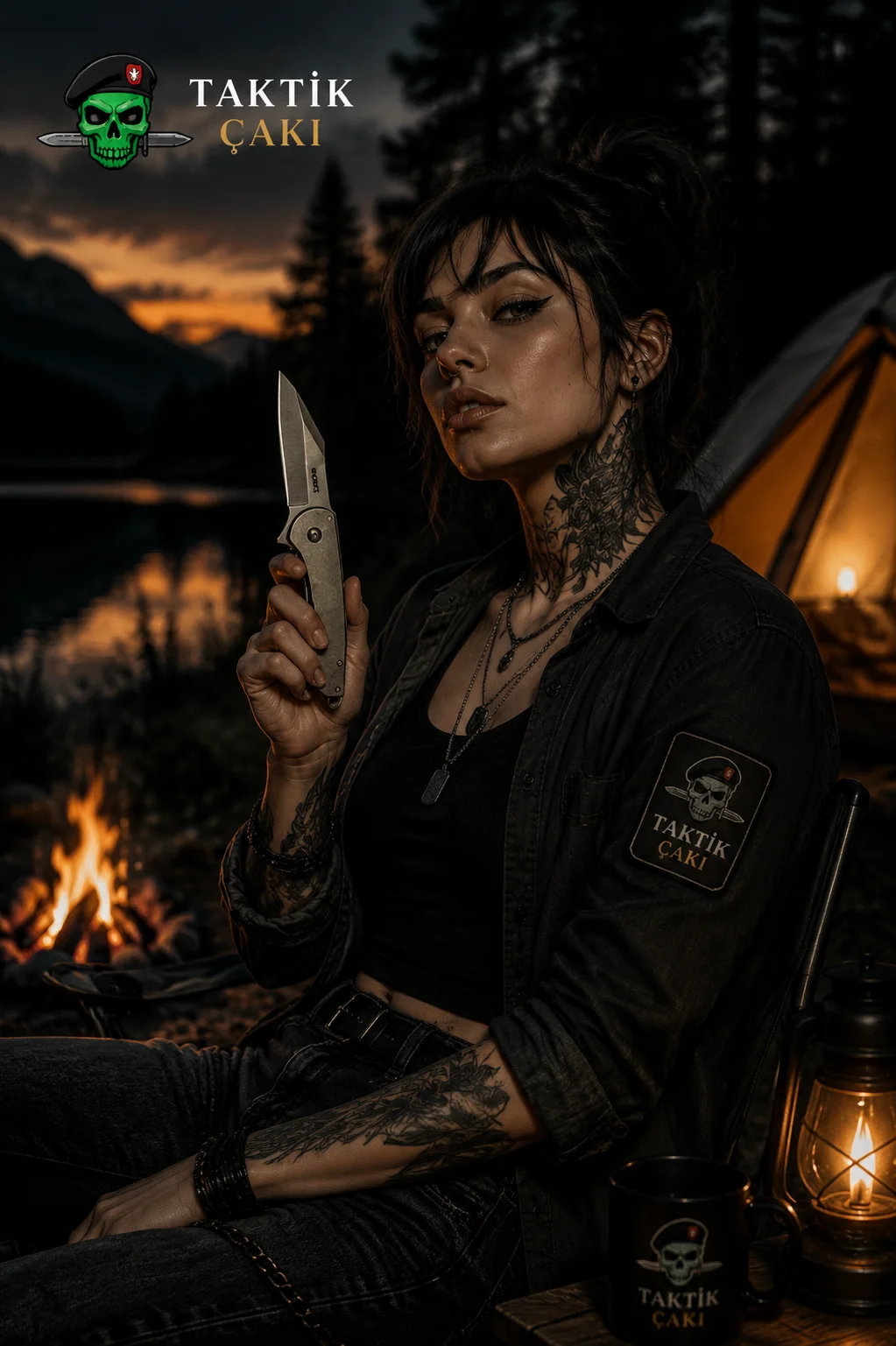 Crkt Jettison 18.5 CM Çakı - Profesyonel Çakı Çeşitleri