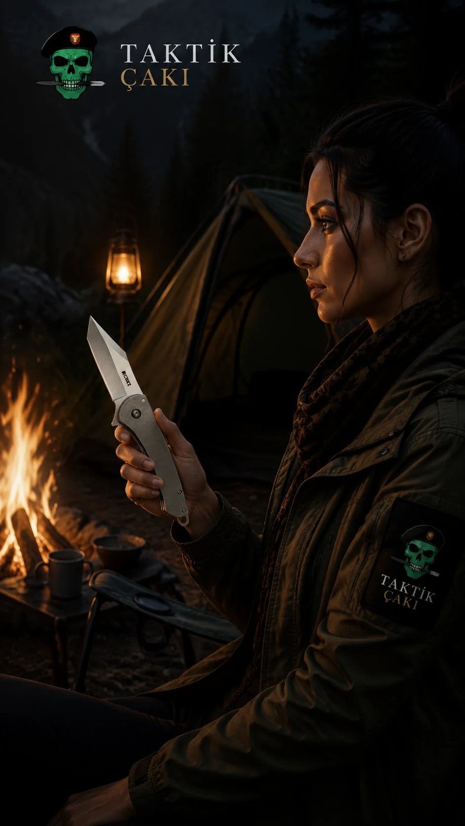 Crkt Jettison 18.5 CM Tactical Folding Knife - Görsel 2
