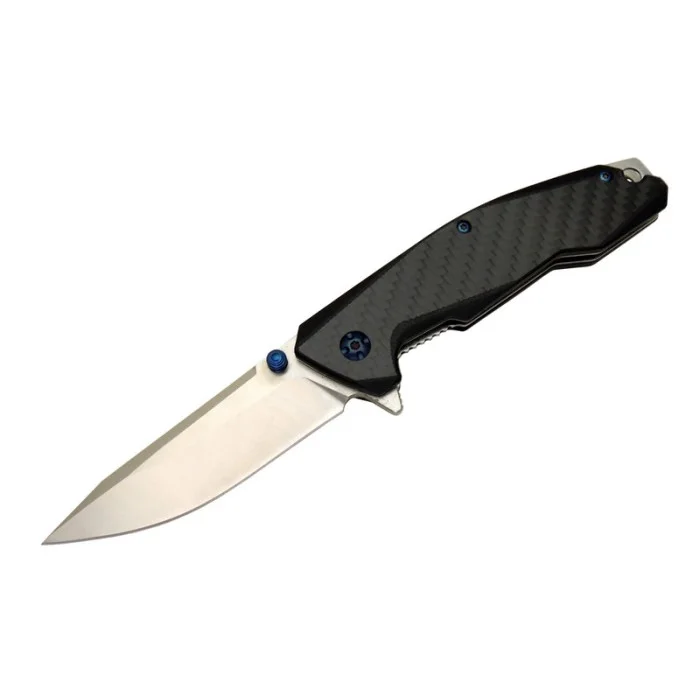 D2 Joker Pro Profesyonel Karbon Fiber Çakı – 20 CM Çok Katmanlı Çelik - Görsel 3