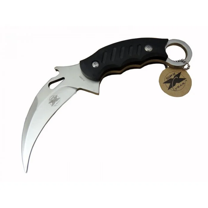 Dpx Gear Tondeo Karambit Bıçak – 20 CM, G10 Kabzeli, Taşımalı Kılıflı Keskin Çakı