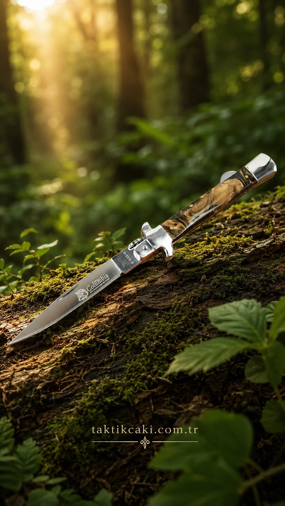 Italian Folding Knife Brv B – 22.5 CM High‑Performance Blade - Görsel 2