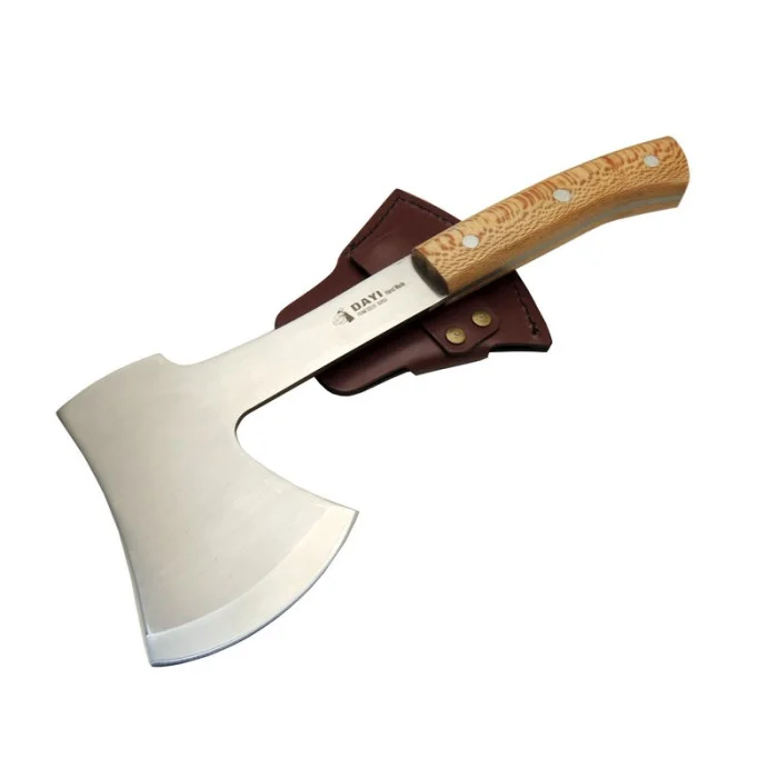 Dayı B 32 CM Kamp Baltası – Paslanmaz Çelik 4034, 4 mm Kalınlık