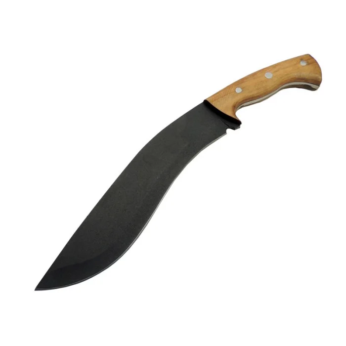 Baytürk 35 CM Kukri Bıçak - 4,3 mm Karbon Çelik - Orman Palası Saplı