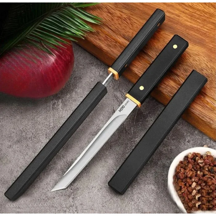 M390 Abanoz Japon Tanto Profesyonel Av Bıçağı - Görsel 3