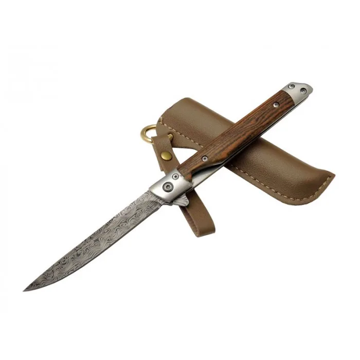 M390 Damascus Çakı – Ultra Keskin, Dayanıklı Fantazi Çakı