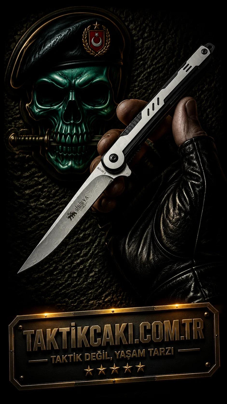 M390 Dms Metal Çakı Sbry. 21 CM Çakı