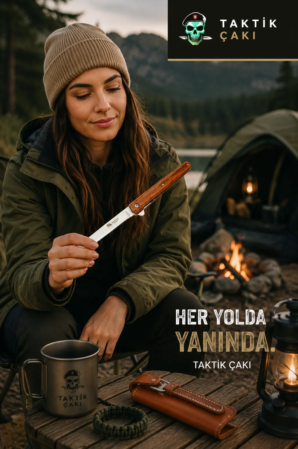 M390 Sibirya Efendi Çakısı Venge - Profesyonel Av ve Kamp Çakısı - Görsel 2