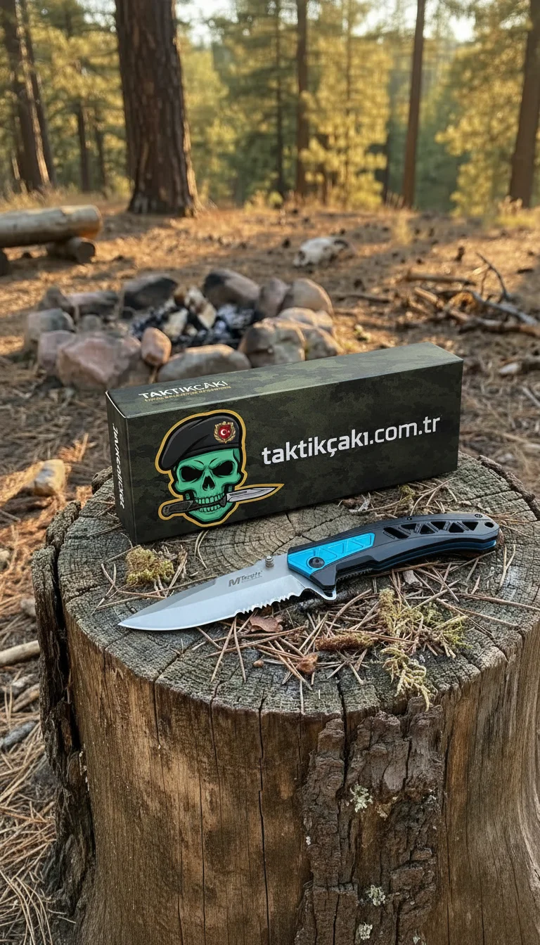 Mtech Çakı Mavi – 21 CM Çok Amaçlı Çakı