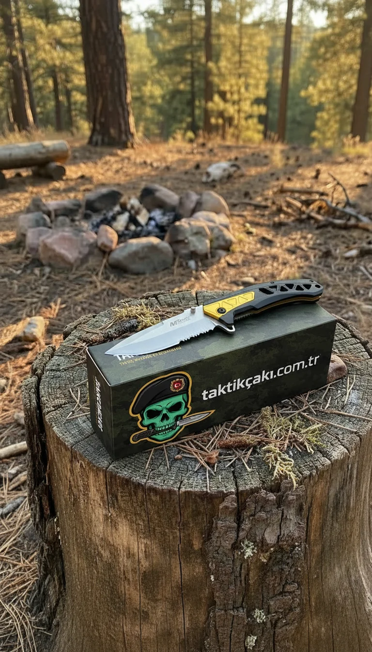 Mtech Çakı Sarı – 21 cm Fantazi Çakı