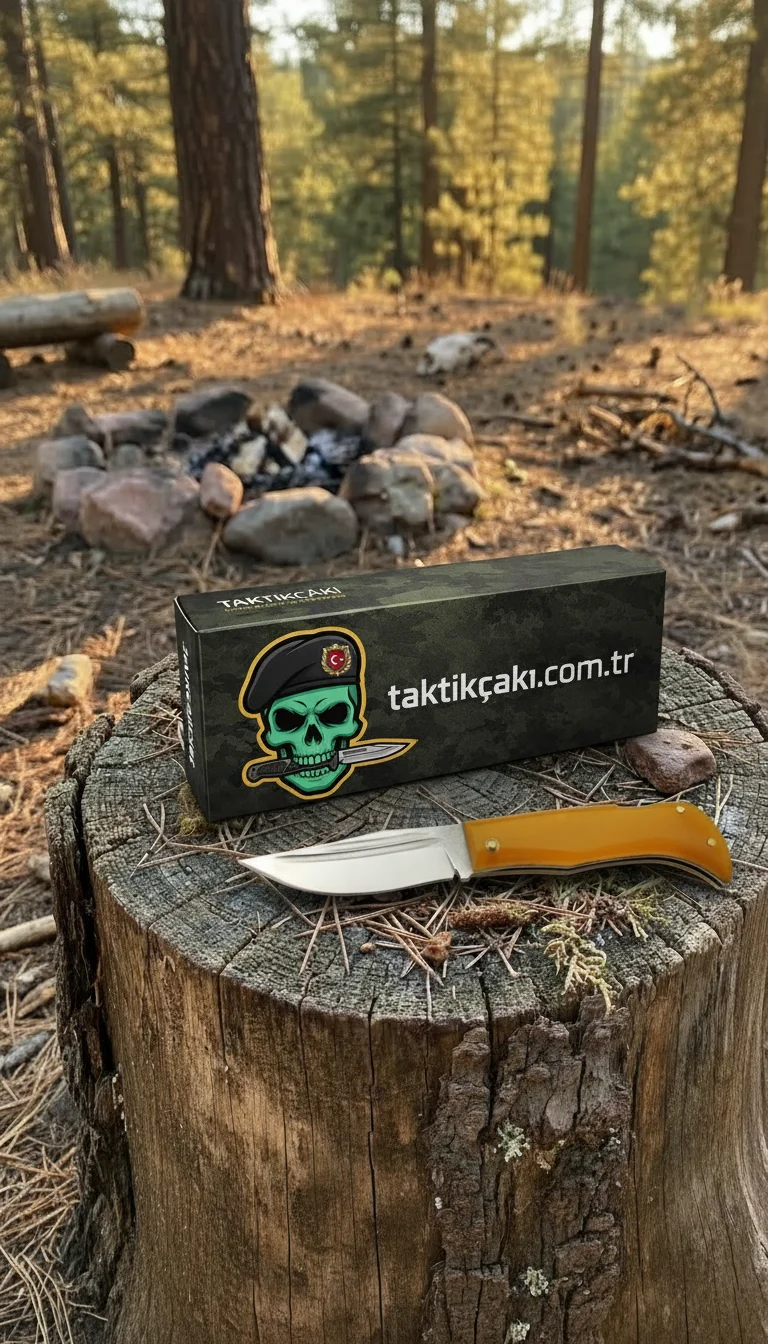 Şehzade Pleksi Lüx Çakı Bal – 16 cm Çekici Mini Çakı