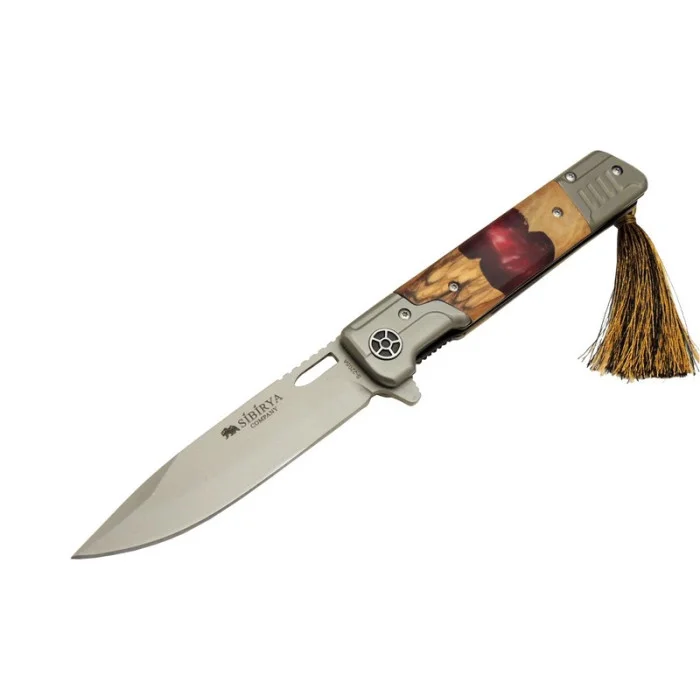 Sibirya Avcı Çakısı Püsküllü 23 CM