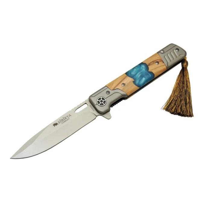 Sibirya Avcı Çakısı Püsküllü 23 CM