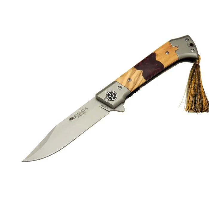Sibirya Avcı Çakısı Püsküllü 22 CM