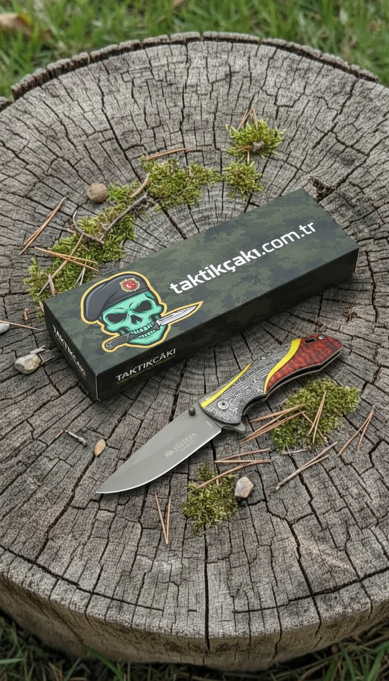 Sibirya Yellow Hunter Knife 20.5 CM – Profesyonel Çekici Çakılı