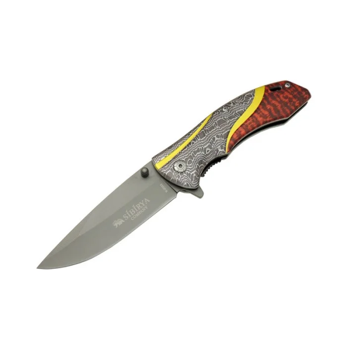 Sibirya Yellow Hunter Çakı – 20,5 CM Profesyonel Av ve Kamp Bıçağı