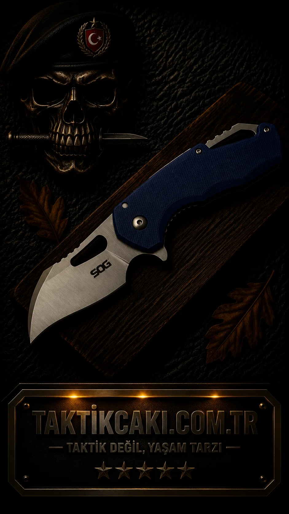 Sog İsonzo Çakı - 18 cm Çelik Çakı