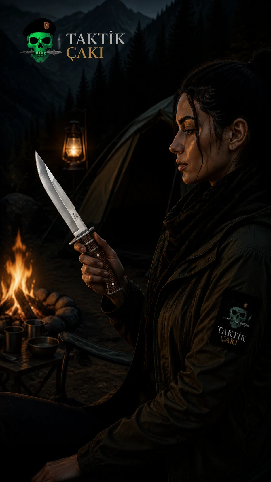 Sterling 32 CM Hunting Knife – Professional Edge & Durability