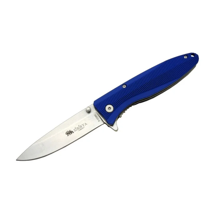 Vortek Pika Blue Çakı Sıçrama Bıçağı - Profesyonel Av ve Kamp Çakısı - Görsel 2